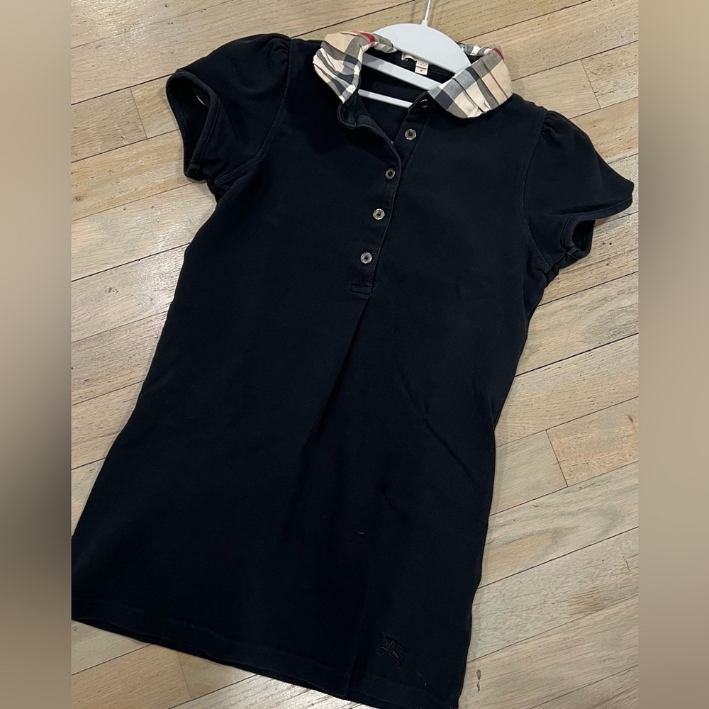 Burberry London black polo shirt, size S